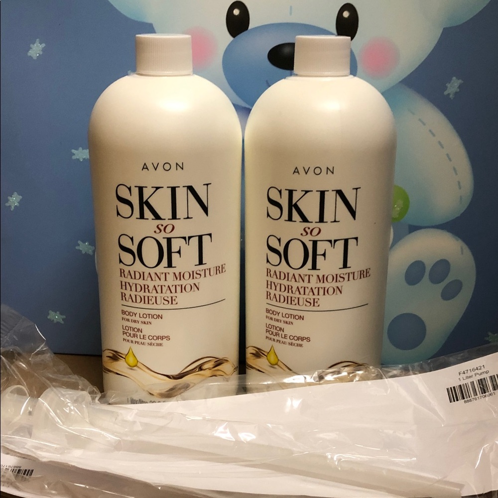 Avon Skin So Soft Radiant Moisture Body Lotion - Cream